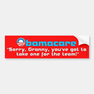 Granny Care Bumper Sticker