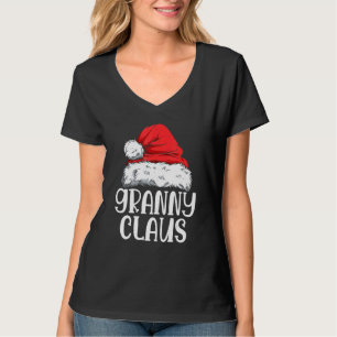 Granny Claus Christmas Pajama Family Matching Xma T-Shirt