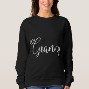 Granny Cute Heart Grandma Gift Christmas Halloween Sweatshirt