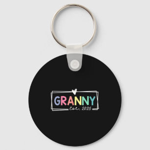 Granny Est 2026 Promoted To Grandma 2026 For Grand Key Ring
