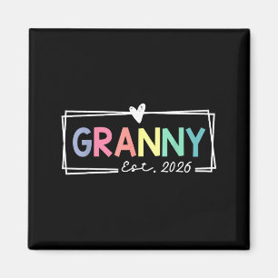 Granny Est 2026 Promoted To Grandma 2026 For Grand Magnet