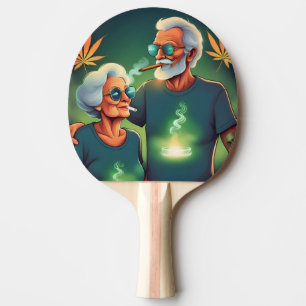 Granny Hanf KI Ping Pong Paddle