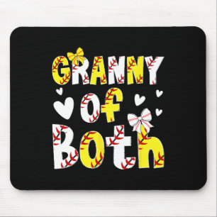 Granny Of Both Proud Softll Sell Granny Grandma Mouse Mat