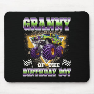 Granny Of The Birthday Boy Monster Truck Birthday Mouse Mat