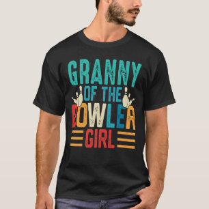 GRANNY Of The Bowler Girl Matching Family Bowling  T-Shirt