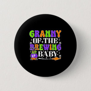 Granny Of The Brewing Baby Halloween Witch Baby Sh 6 Cm Round Badge