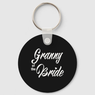 Granny Of The Bride Wedding Party Matching Bridal Key Ring