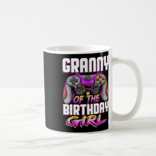 Granny Of The Gamer Girl Matching Video Game Birth Coffee Mug