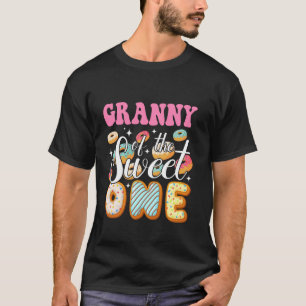 Granny Of The Sweet One First Birthday Doughnut Pa T-Shirt