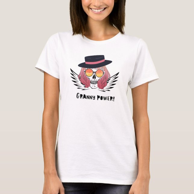 Granny Power Sassy Woman T-shirt (Front)