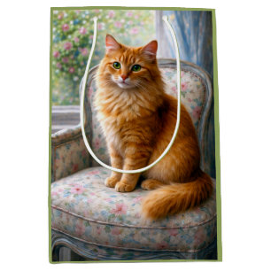 Granny’s Chair, Cat Medium Gift Bag