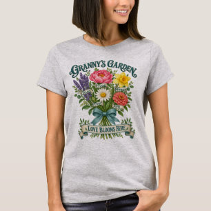 Granny’s Garden Personalised Grandchildren T-Shirt