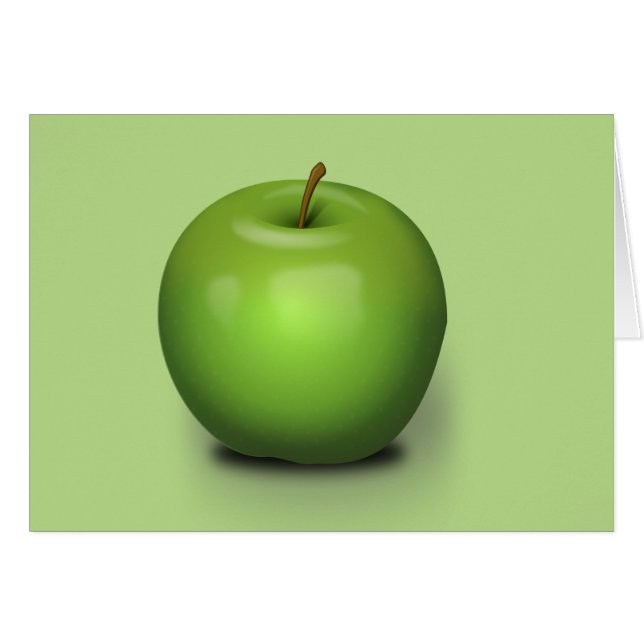 Granny Smith Apple (Front Horizontal)