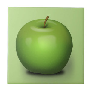 Granny Smith Apple Tile