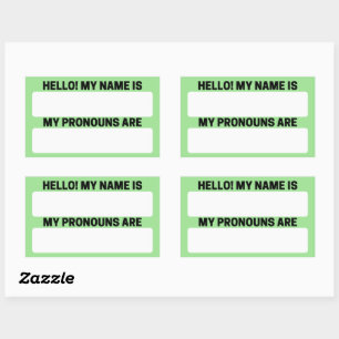 Granny Smith Name & Pronoun Labels