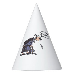 Granny Spitting! party hats