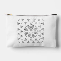 Granny Square Pattern Small Pouch