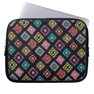 Granny squares laptop sleeve