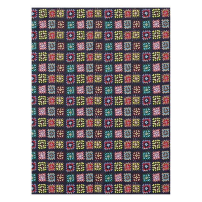 Granny squares tablecloth (Front)