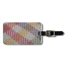 Granny Stitch Crochet Pooling Luggage Tag