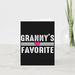 Granny's Favorite Card