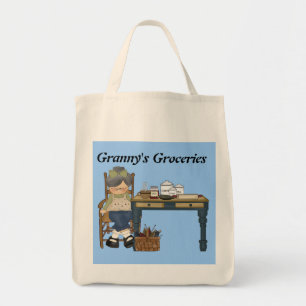 Granny's Groceries tote bag
