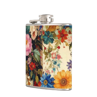 Granny's Patchwork Hip Flask