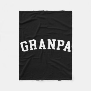 Granpa _1 fleece blanket