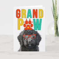 GranPAW Black Labradoodle Funny Grandparents Day