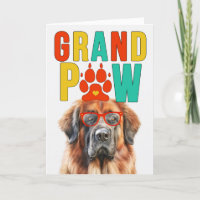 GranPAW Leonberger Dog Funny Grandparents Day