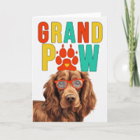 GranPAW Sussex Spaniel Funny Grandparents Day