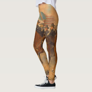 Grant and His Generals by Ole Peter Hansen Balling Leggings