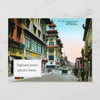 Grant Avenue Chinatown Postcard