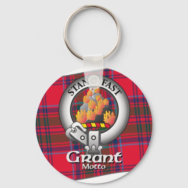 Grant Clan Key Ring (Front)