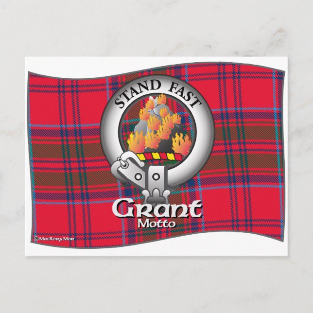 Grant Clan Postcard (Front)