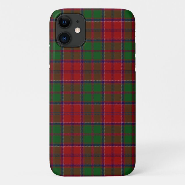 Grant Clan Tartan Scottish Plaid Case-Mate iPhone Case (Back)