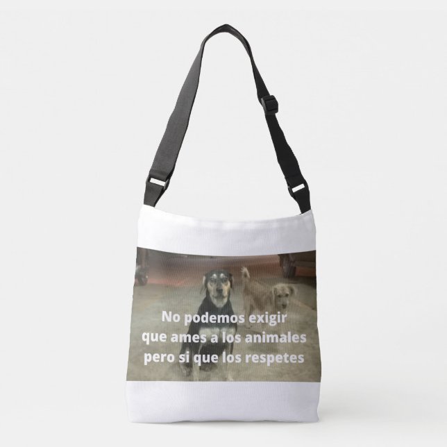 Grant concerning los animales crossbody bag (Front)