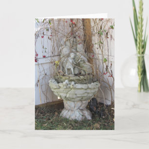 "Grant House Fountain" Get Well Card