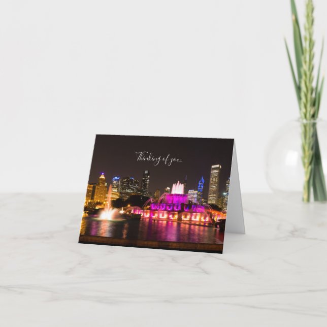 Grant Park Chicago Thinking Of You Card (Front)
