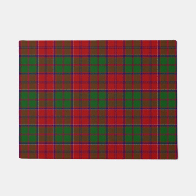 Grant Tartan Doormat (Front)