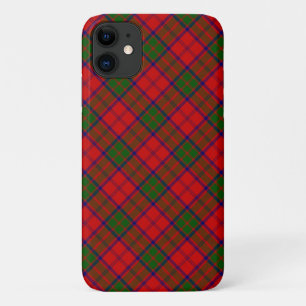 Grant tartan red green plaid iPhone 11 case