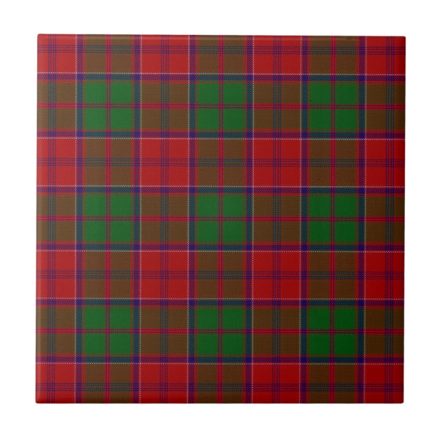 Grant Tartan Tile (Front)
