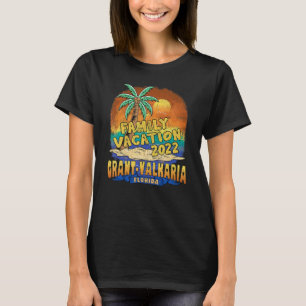 Grant Valkaria Florida Family Vacation 2022 Beach  T-Shirt