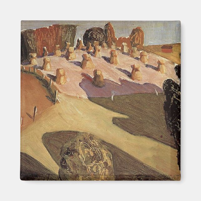 Grant Wood - Iowa Landscape Magnet (Front)