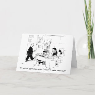 Grant Writer Greeting Card