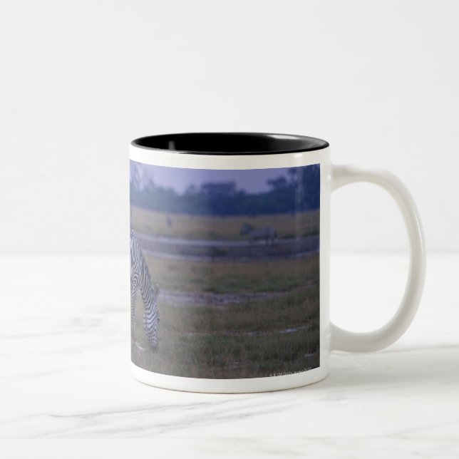 Grant Zebra 3 Two-Tone Coffee Mug (Right)