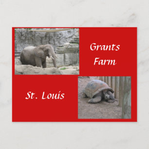Grants Farm Postcard