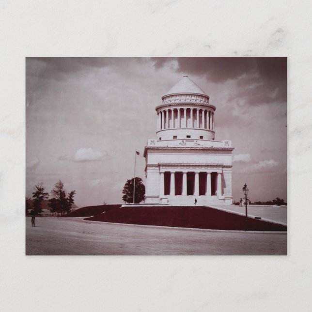Grant's Tomb Vintage Photo Postcard (Front)