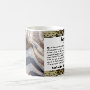 Grant's Zebra Coffee Mug