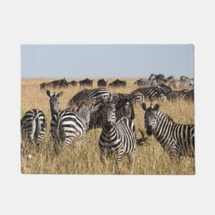 Grant's Zebra Doormat